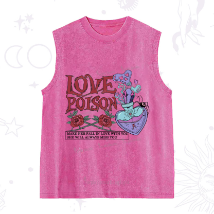 Purplehecate Love Poison Washed Tank