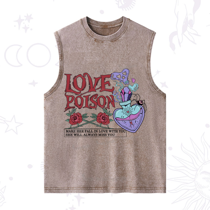 Purplehecate Love Poison Washed Tank