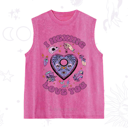 Purplehecate I Hexing Love You Washed Tank