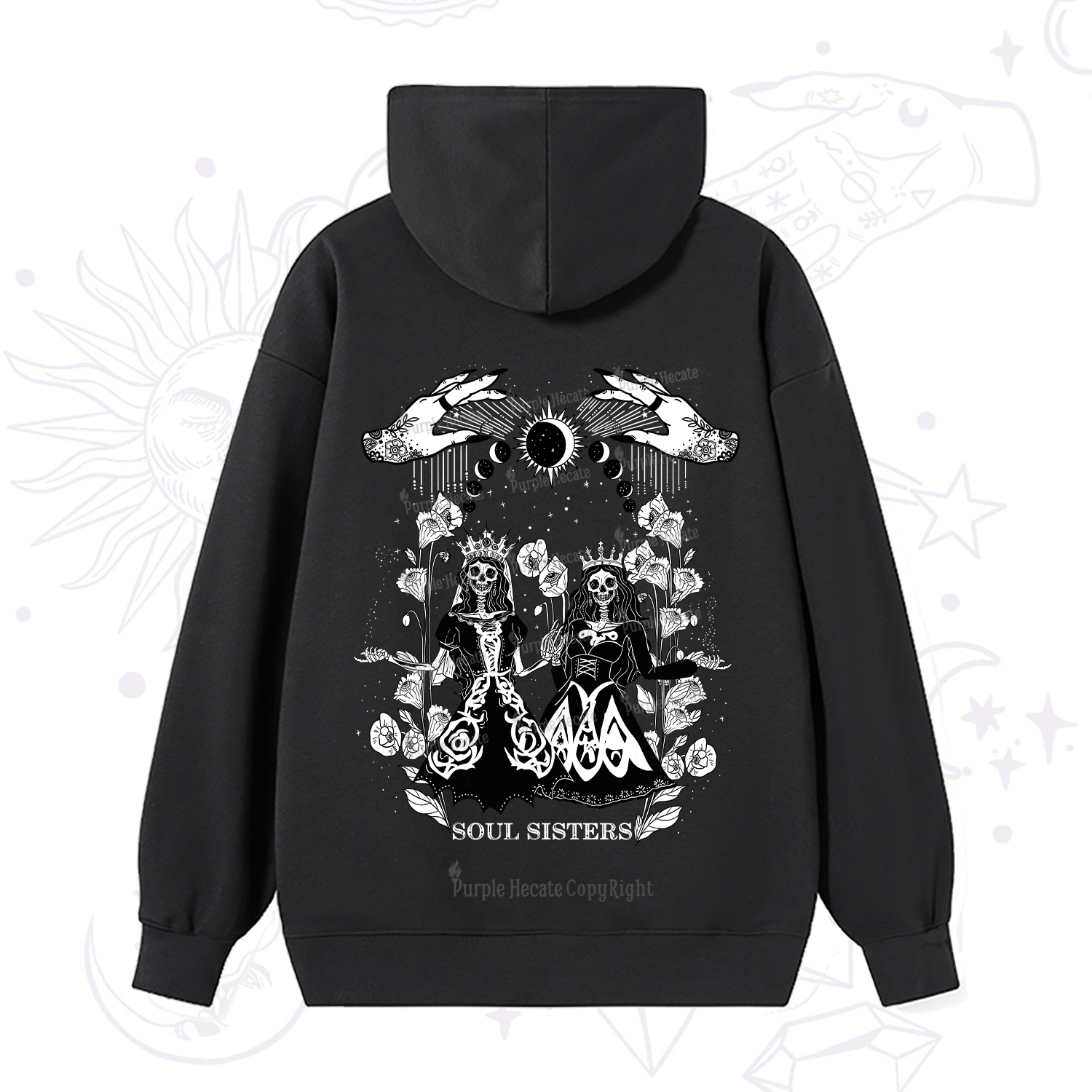 Purplehecate Soul Sister Hoodie