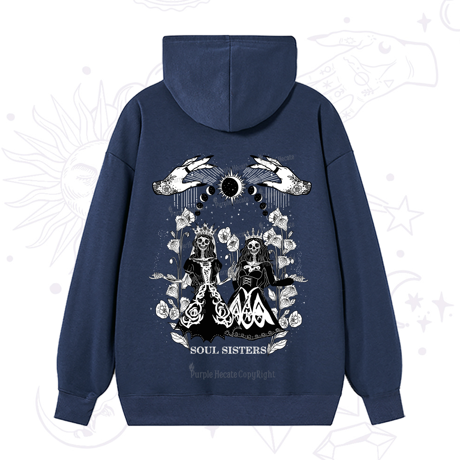 Purplehecate Soul Sister Hoodie