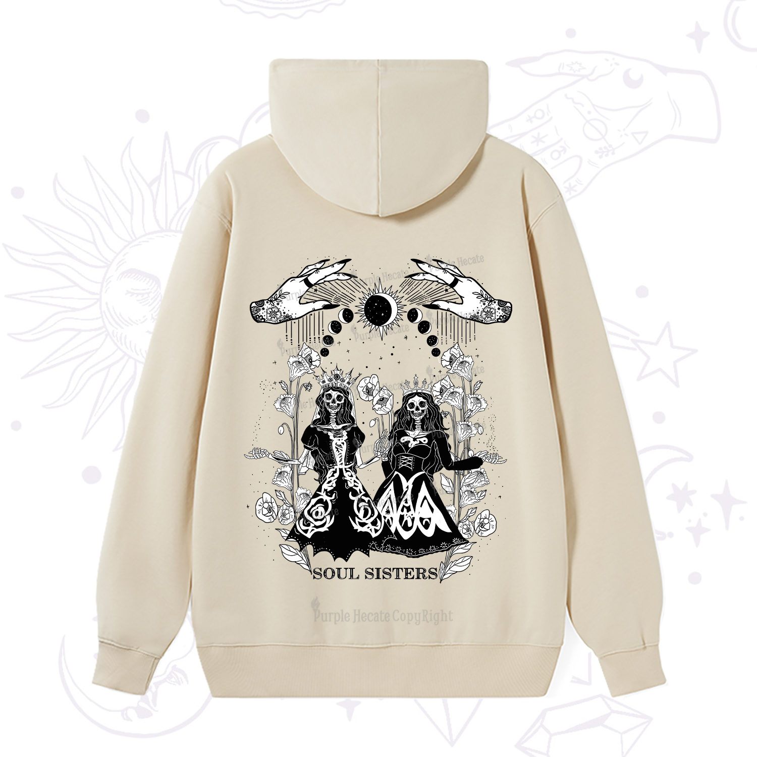 Purplehecate Soul Sister Hoodie