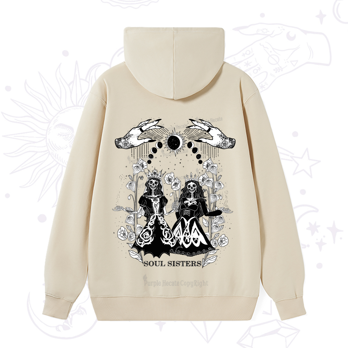 Purplehecate Soul Sister Hoodie