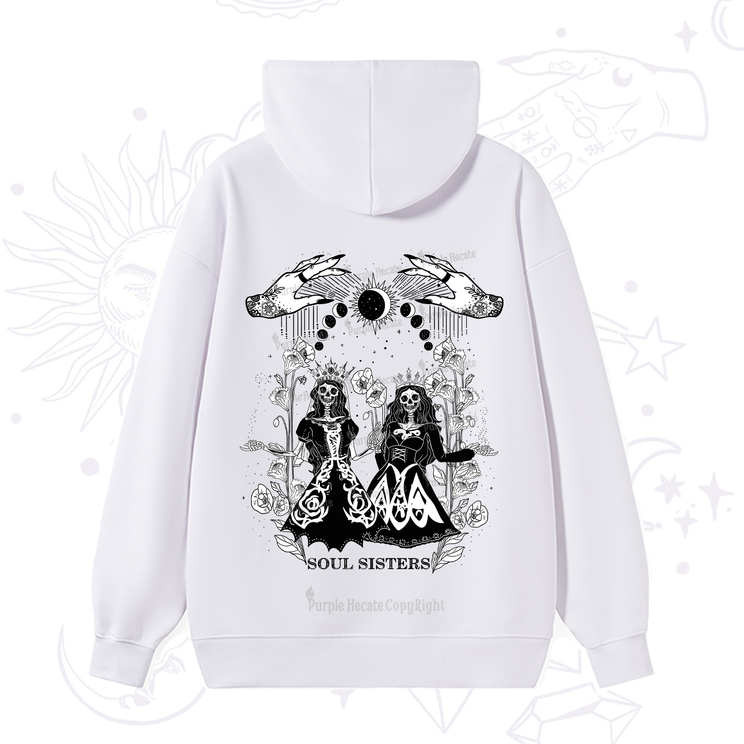 Purplehecate Soul Sister Hoodie