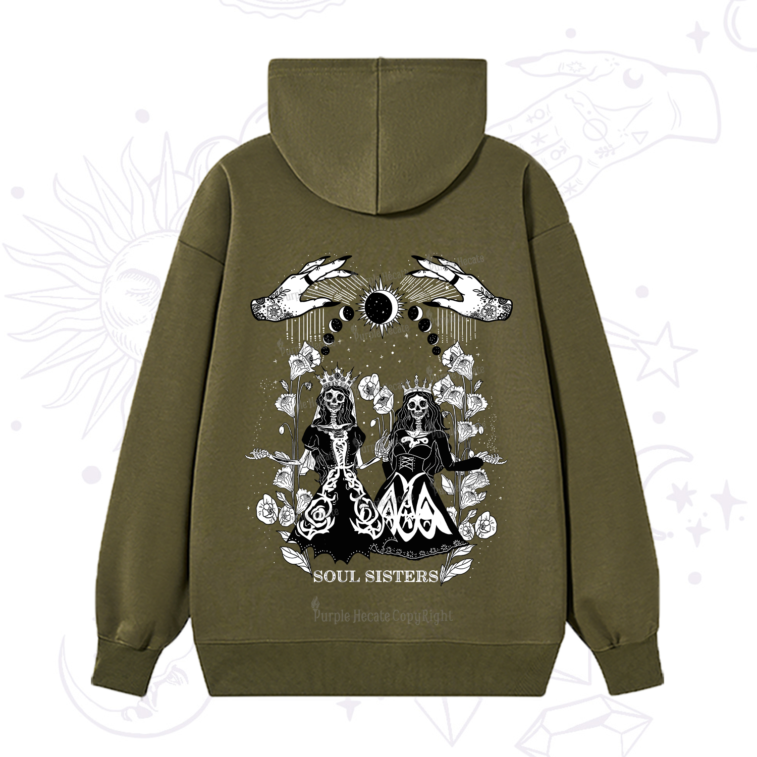 Purplehecate Soul Sister Hoodie