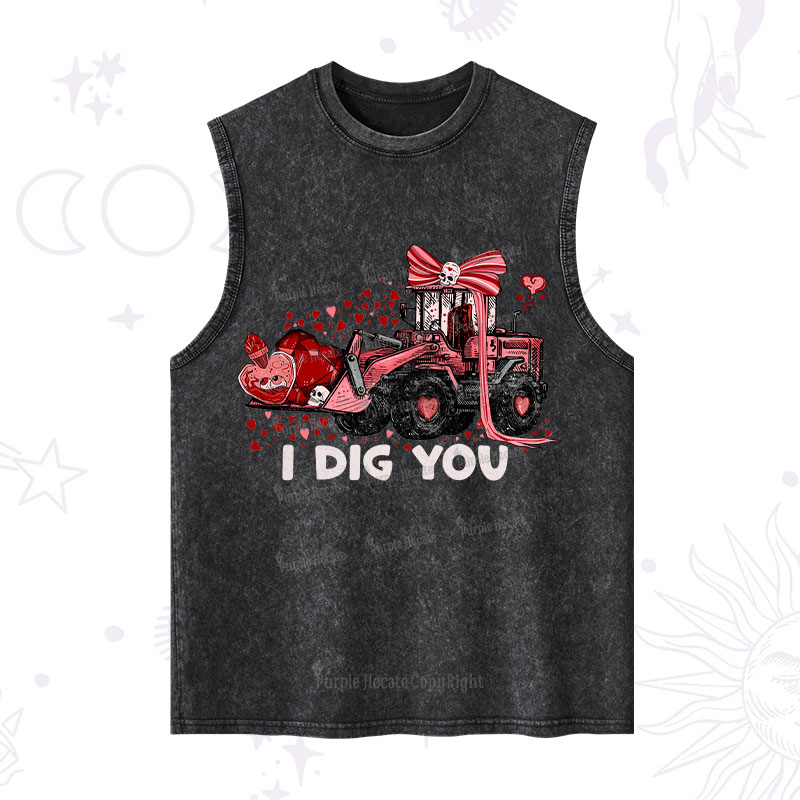 Purplehecate I Dig You Washed Tank
