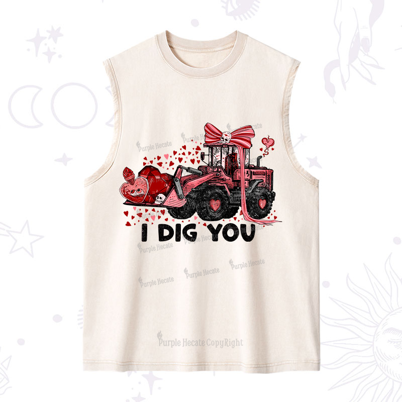 Purplehecate I Dig You Washed Tank