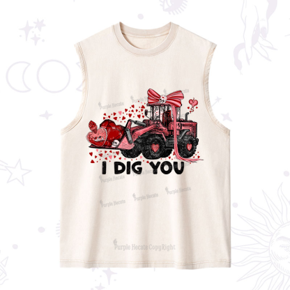 Purplehecate I Dig You Washed Tank