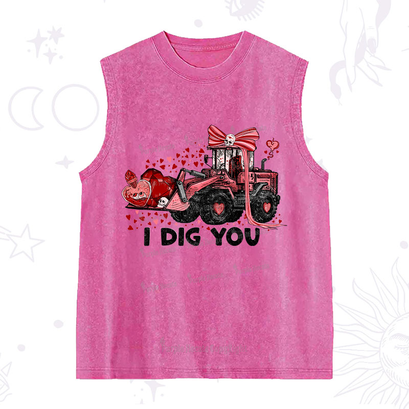 Purplehecate I Dig You Washed Tank