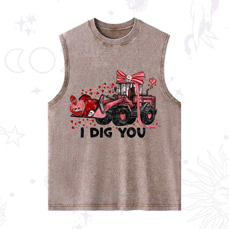 Purplehecate I Dig You Washed Tank