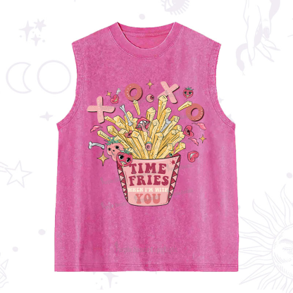 Purplehecate Time Fries When I'm With You Washed Tank