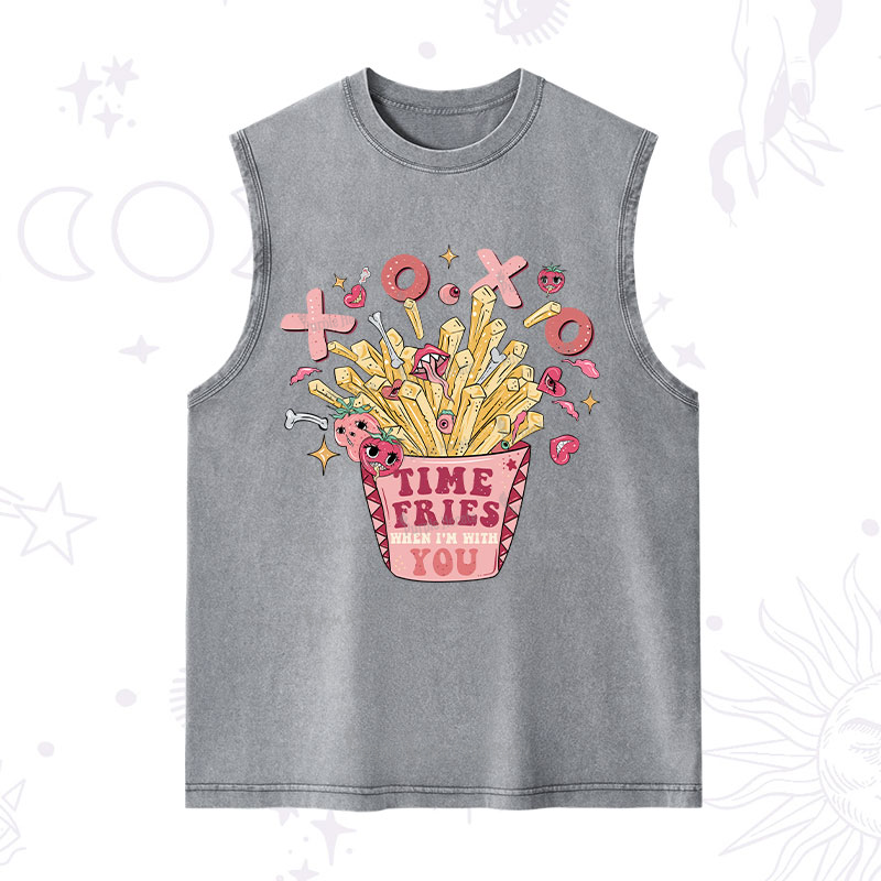 Purplehecate Time Fries When I'm With You Washed Tank