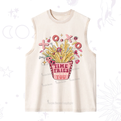 Purplehecate Time Fries When I'm With You Washed Tank