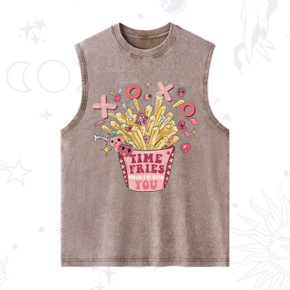 Purplehecate Time Fries When I'm With You Washed Tank