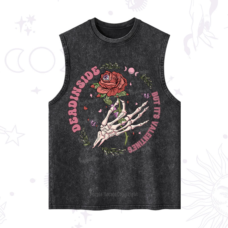 Purplehecate Valentine's Day Ready Valentine Washed Tank