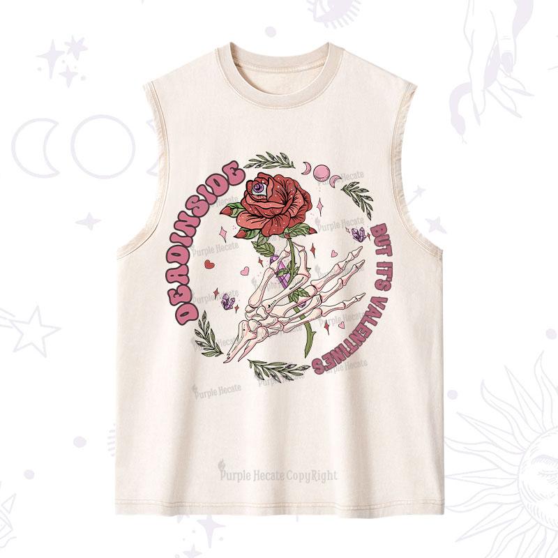 Purplehecate Valentine's Day Ready Valentine Washed Tank