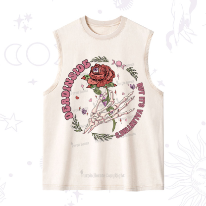 Purplehecate Valentine's Day Ready Valentine Washed Tank