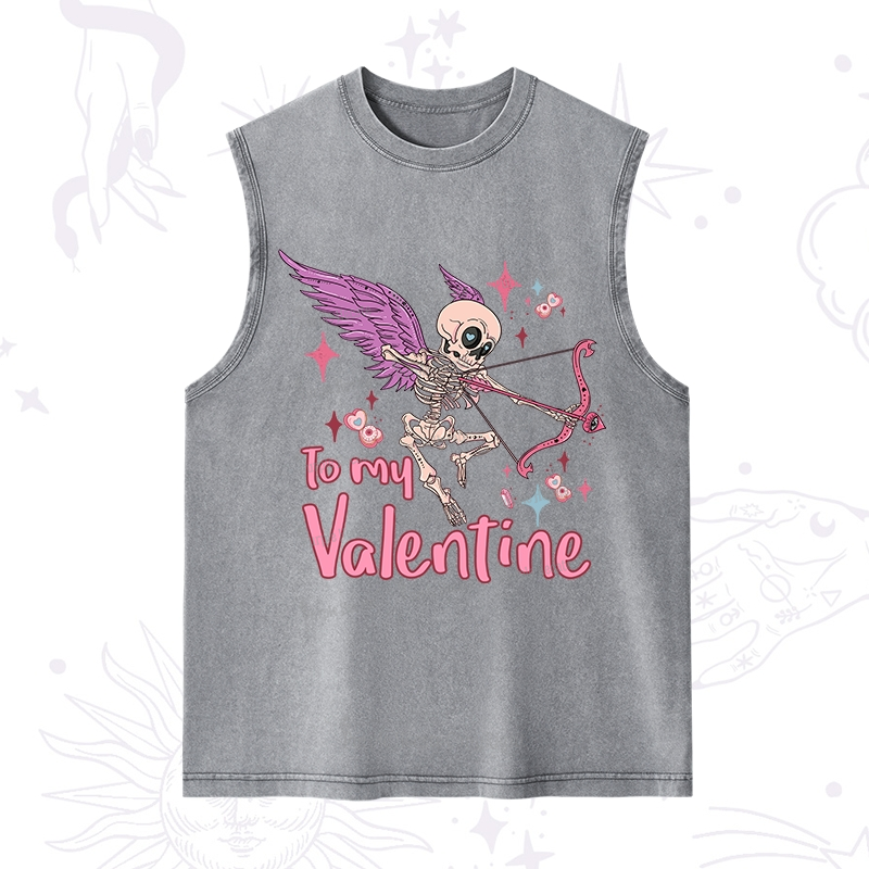 Purplehecate To My Valentine Washed Tank