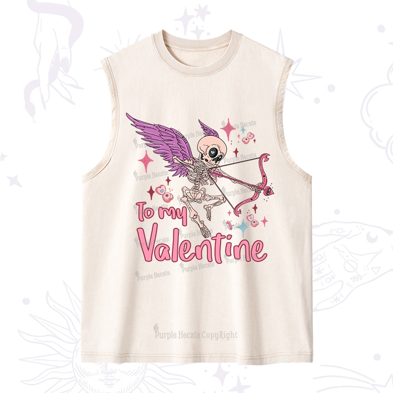 Purplehecate To My Valentine Washed Tank