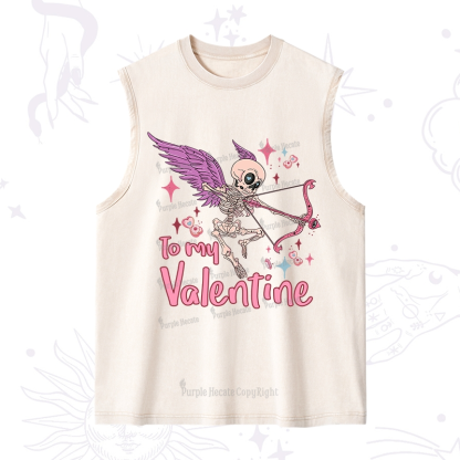 Purplehecate To My Valentine Washed Tank