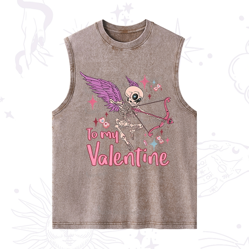 Purplehecate To My Valentine Washed Tank