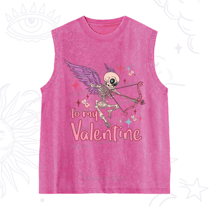 Purplehecate To My Valentine Washed Tank