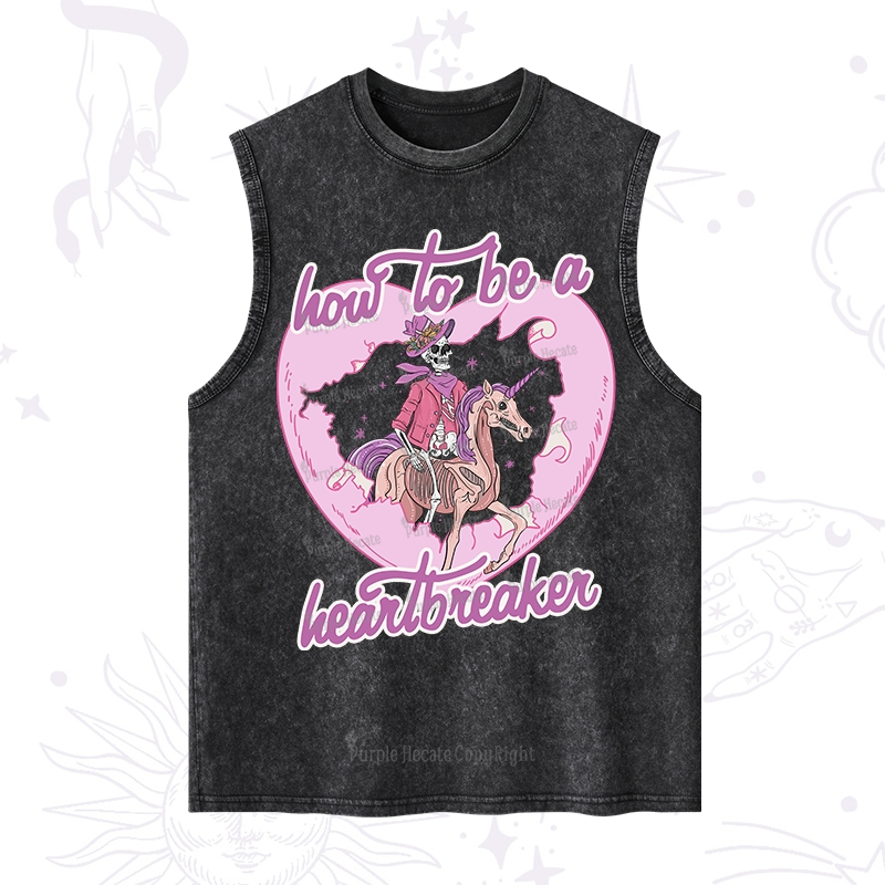 Purplehecate Heartbreaker Washed Tank