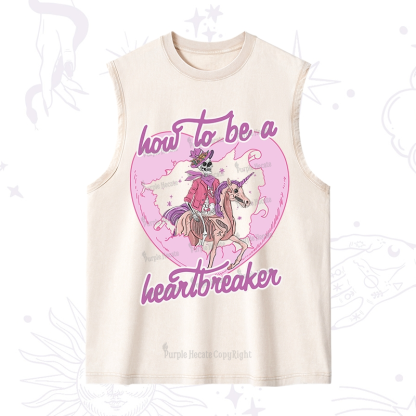 Purplehecate Heartbreaker Washed Tank