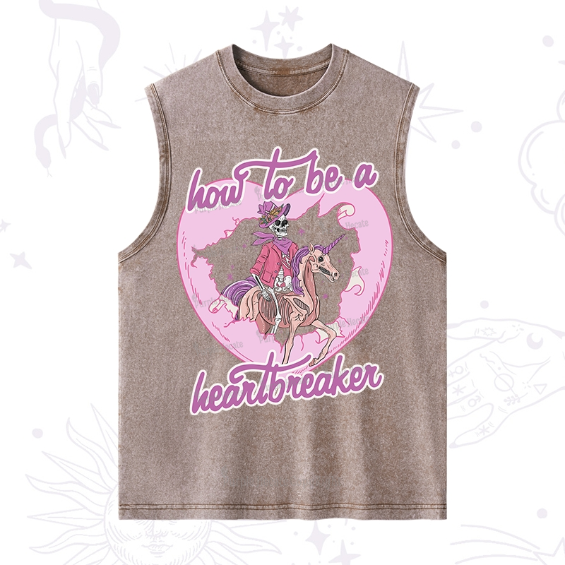 Purplehecate Heartbreaker Washed Tank