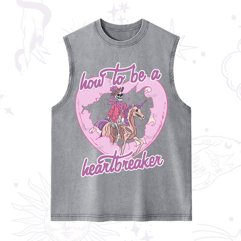 Purplehecate Heartbreaker Washed Tank