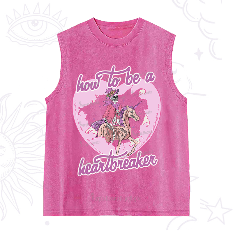 Purplehecate Heartbreaker Washed Tank