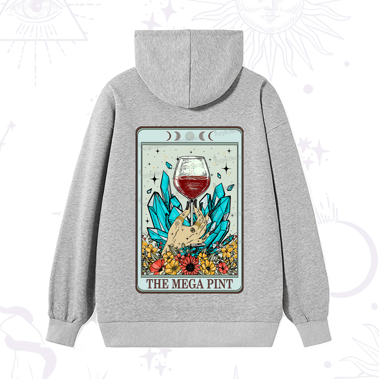 Purplehecate The Mega Pint Hoodie