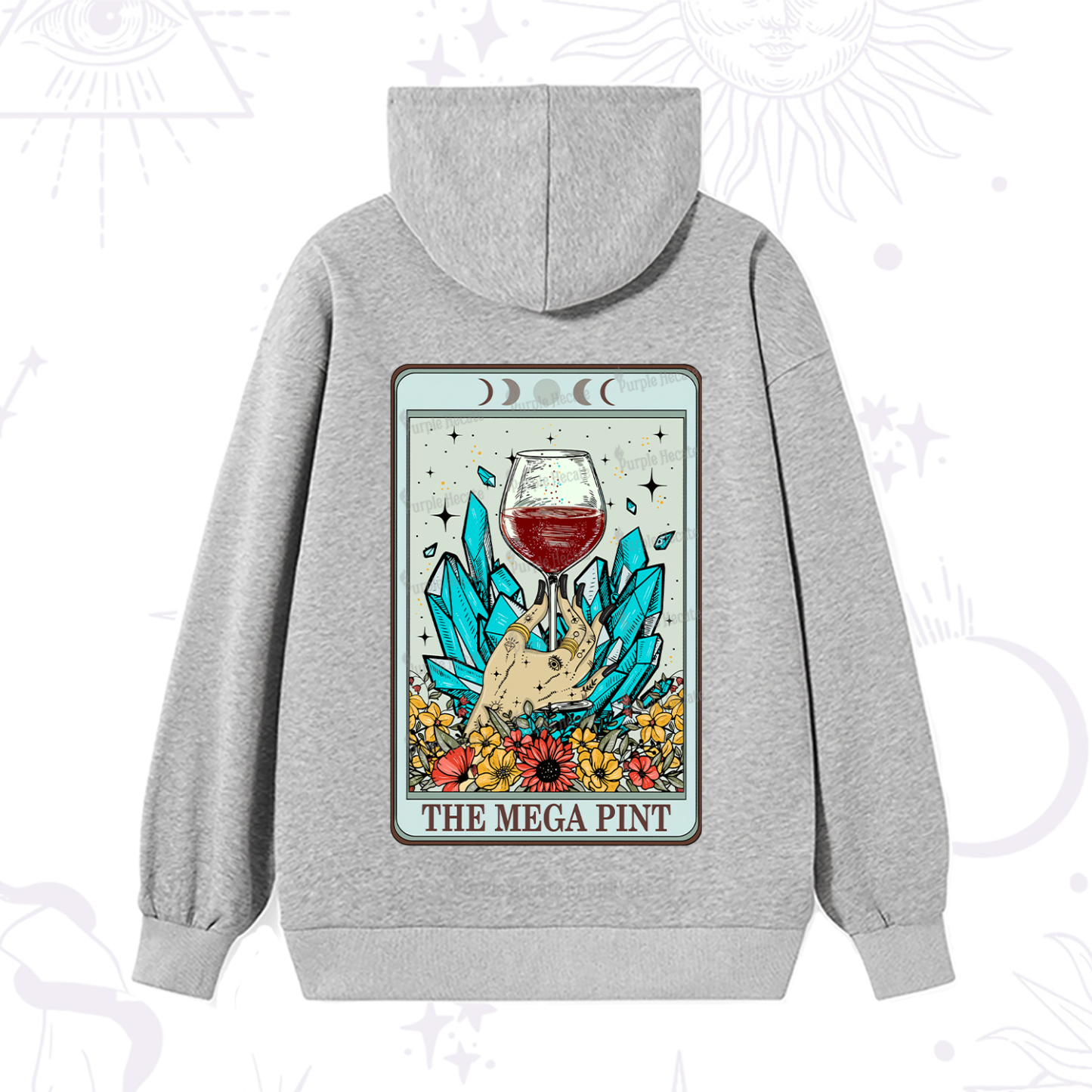 Purplehecate The Mega Pint Hoodie