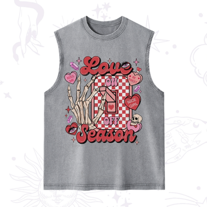 Purplehecate Love On Or Off Washed Tank