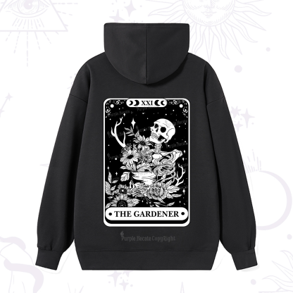 Purplehecate The Gardener Tarot Card Hoodie