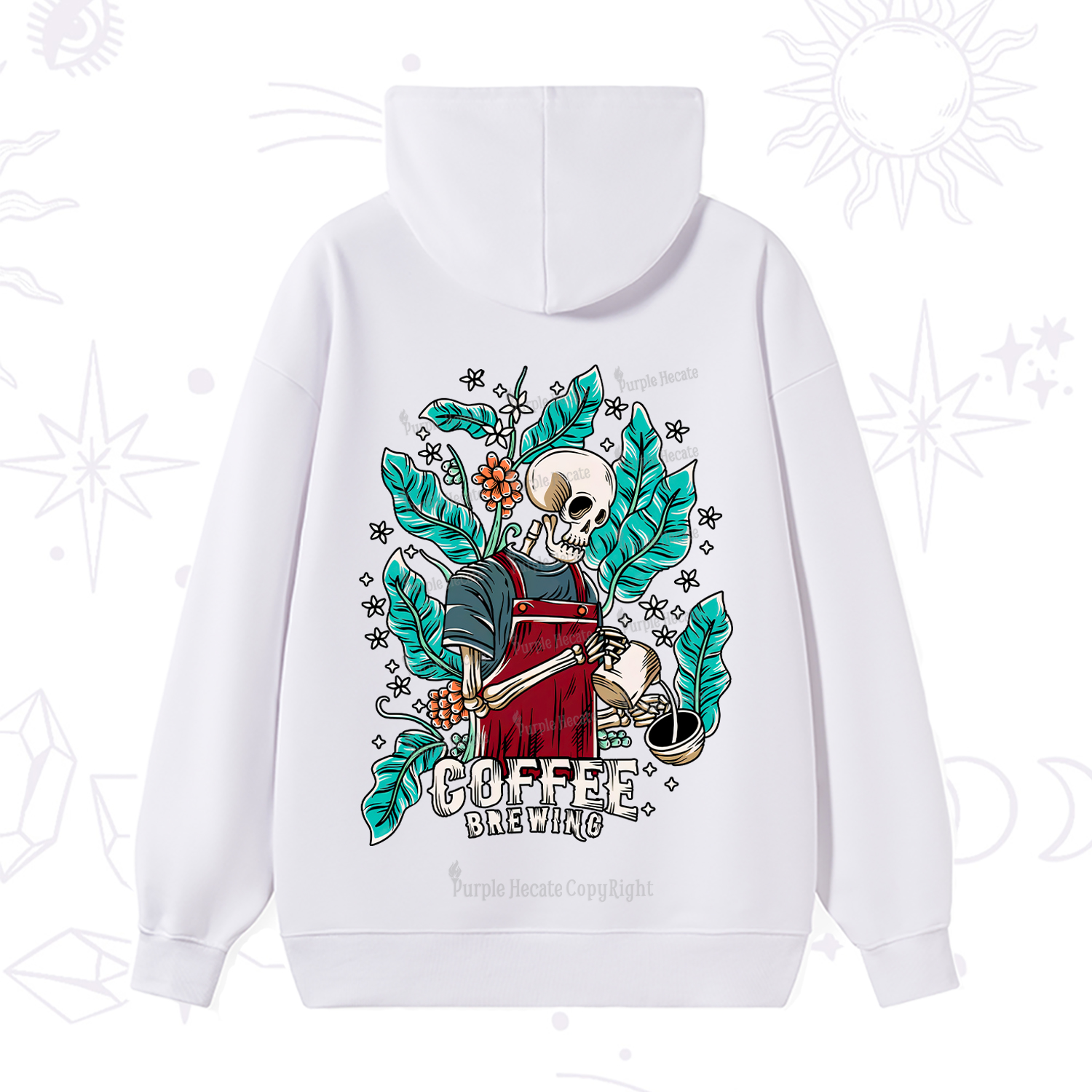 Purplehecate Coffee Brewing Hoodie