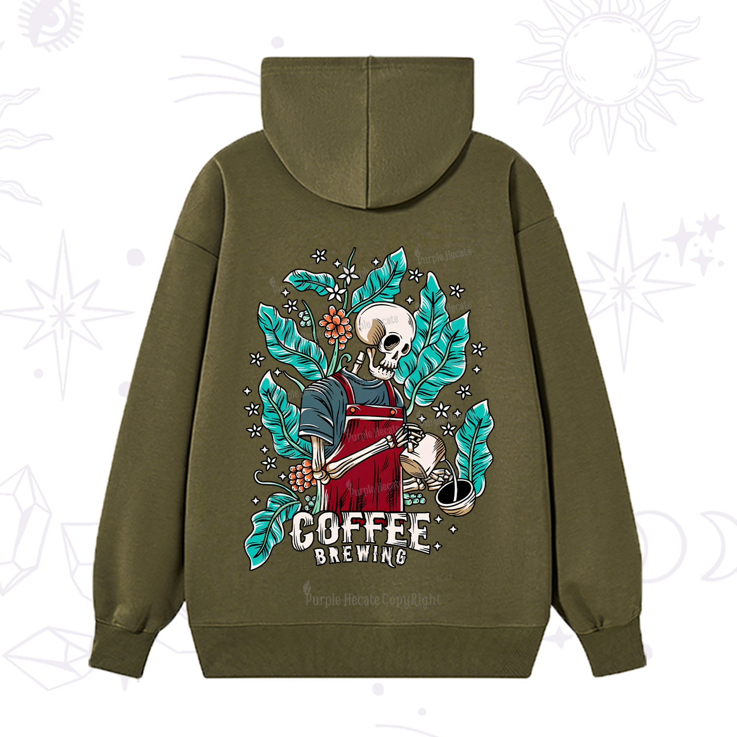 Purplehecate Coffee Brewing Hoodie