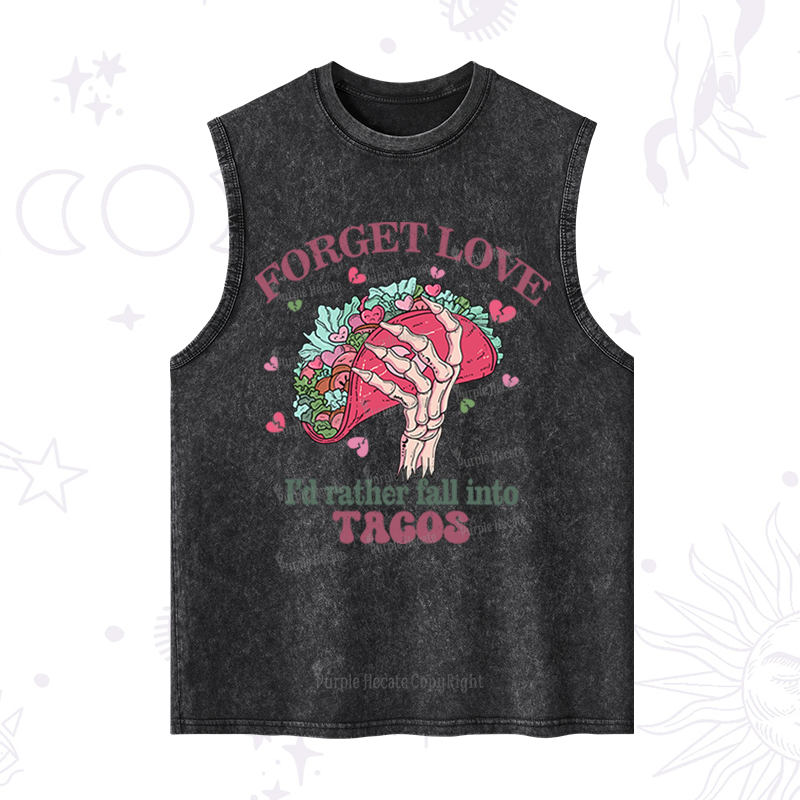Purplehecate Taco Over Love Washed Tank