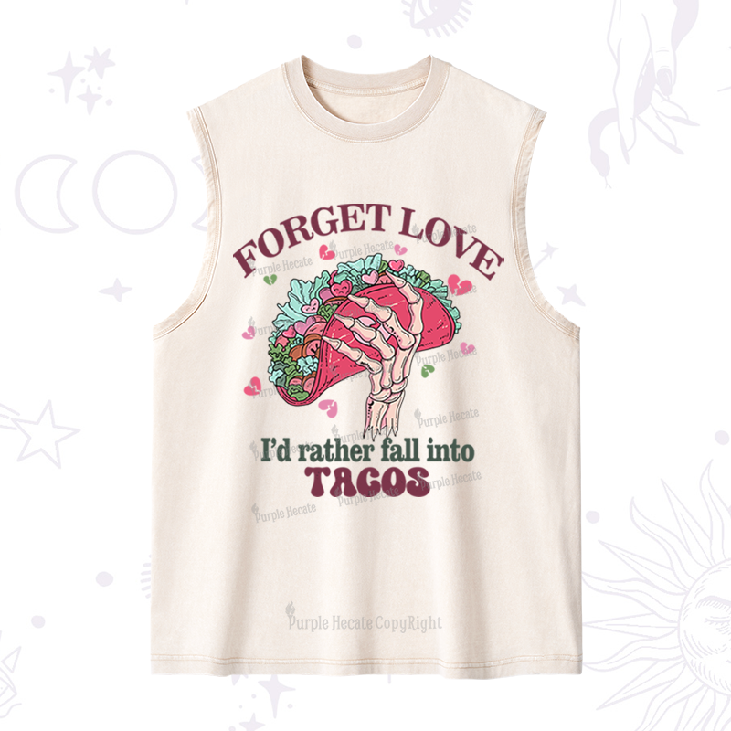 Purplehecate Taco Over Love Washed Tank