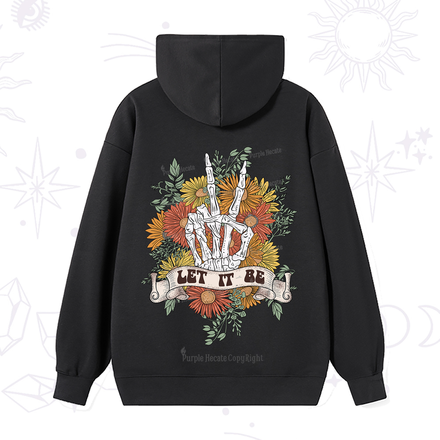 Purplehecate Letting Go Bravely Hoodie