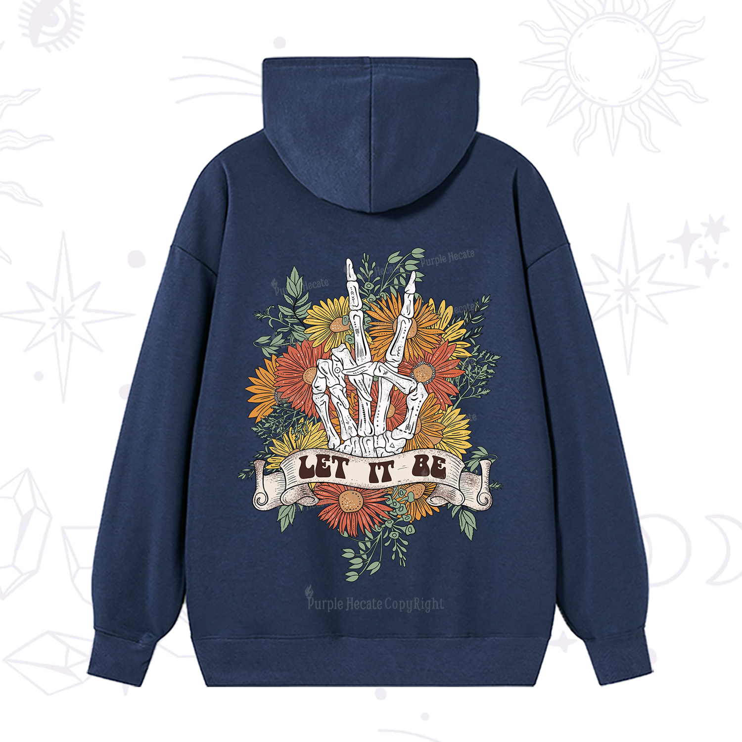 Purplehecate Letting Go Bravely Hoodie