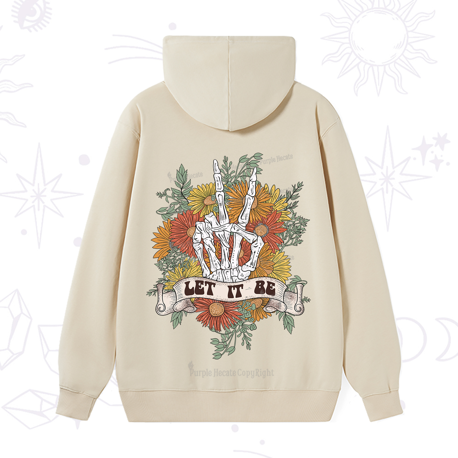 Purplehecate Letting Go Bravely Hoodie