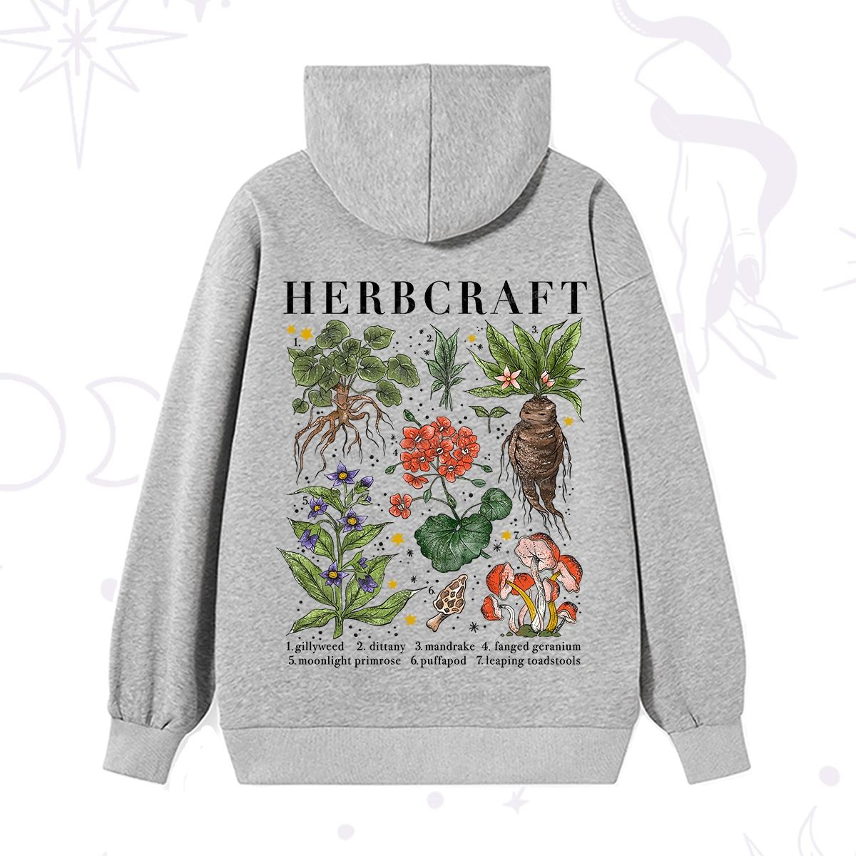 Purplehecate Magical Herbcraft Hoodie