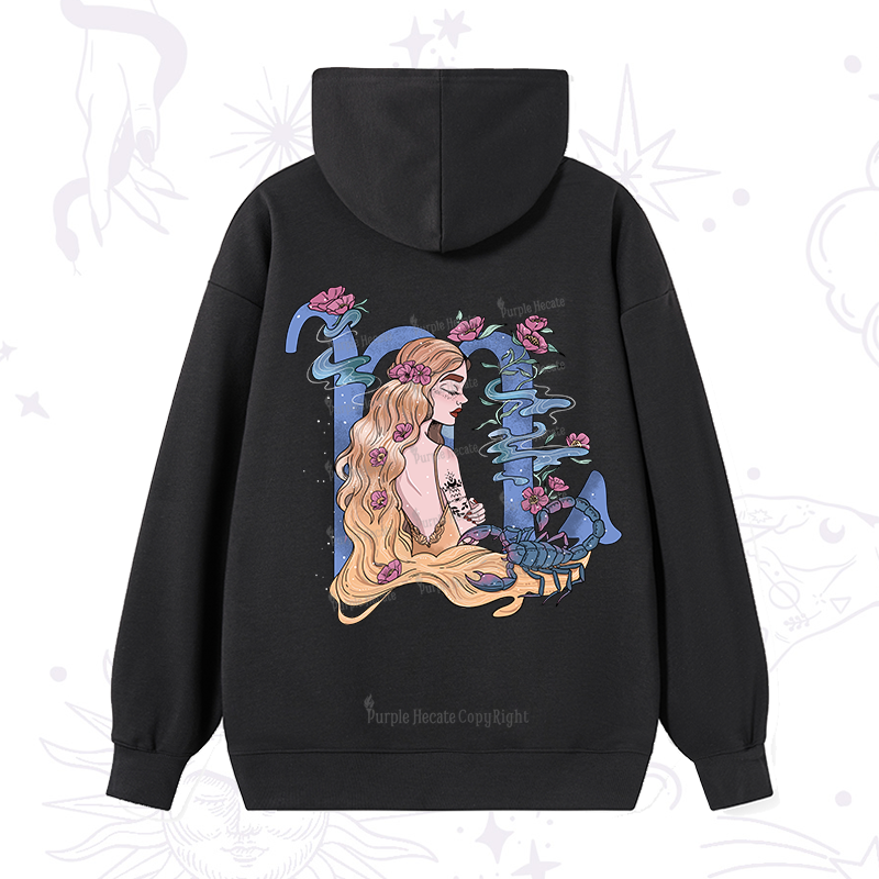 Purplehecate Scorpio In Astrology Zodiac Hoodie