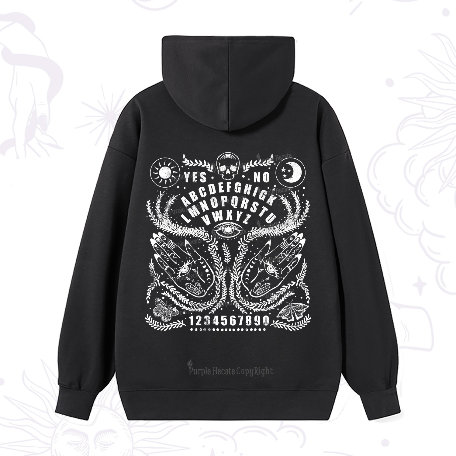 Purplehecate Ouija Spirit Board Hoodie