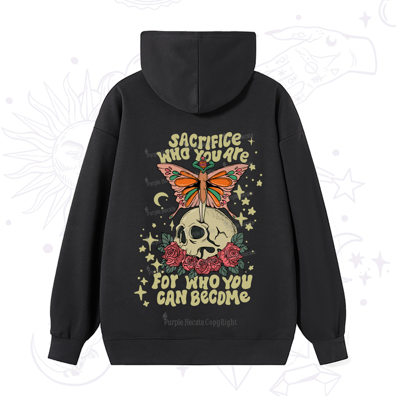 Purplehecate For Who You Can Become Hoodie