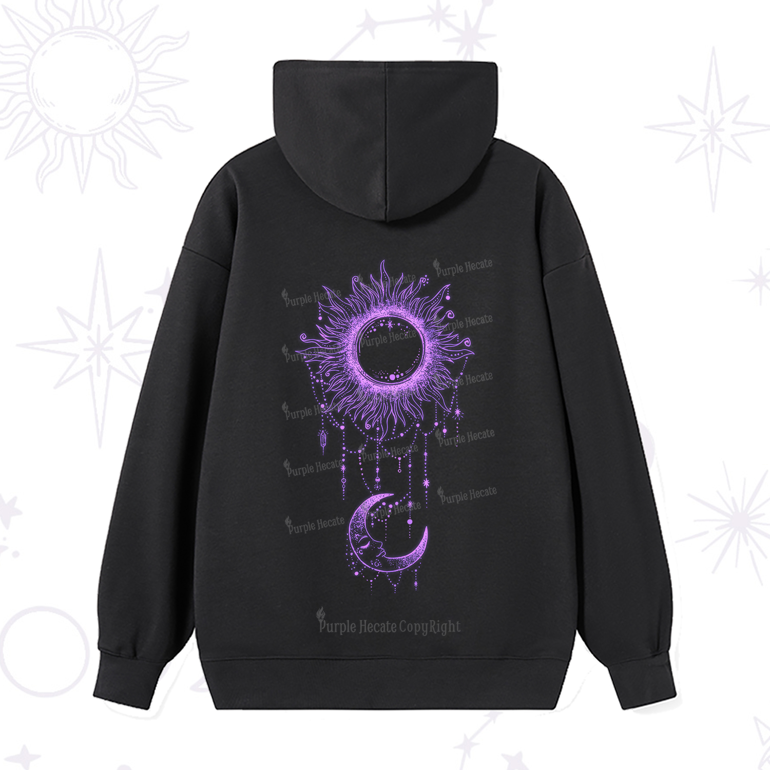Radiance Of Sun And Moon Hoodie