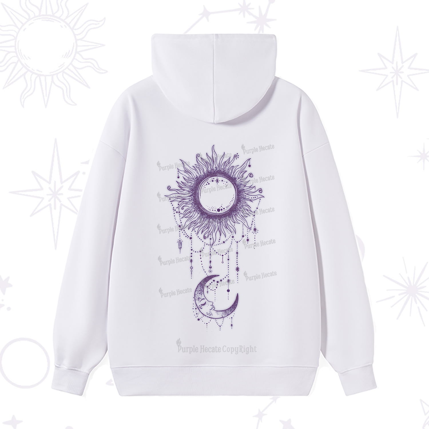 Radiance Of Sun And Moon Hoodie