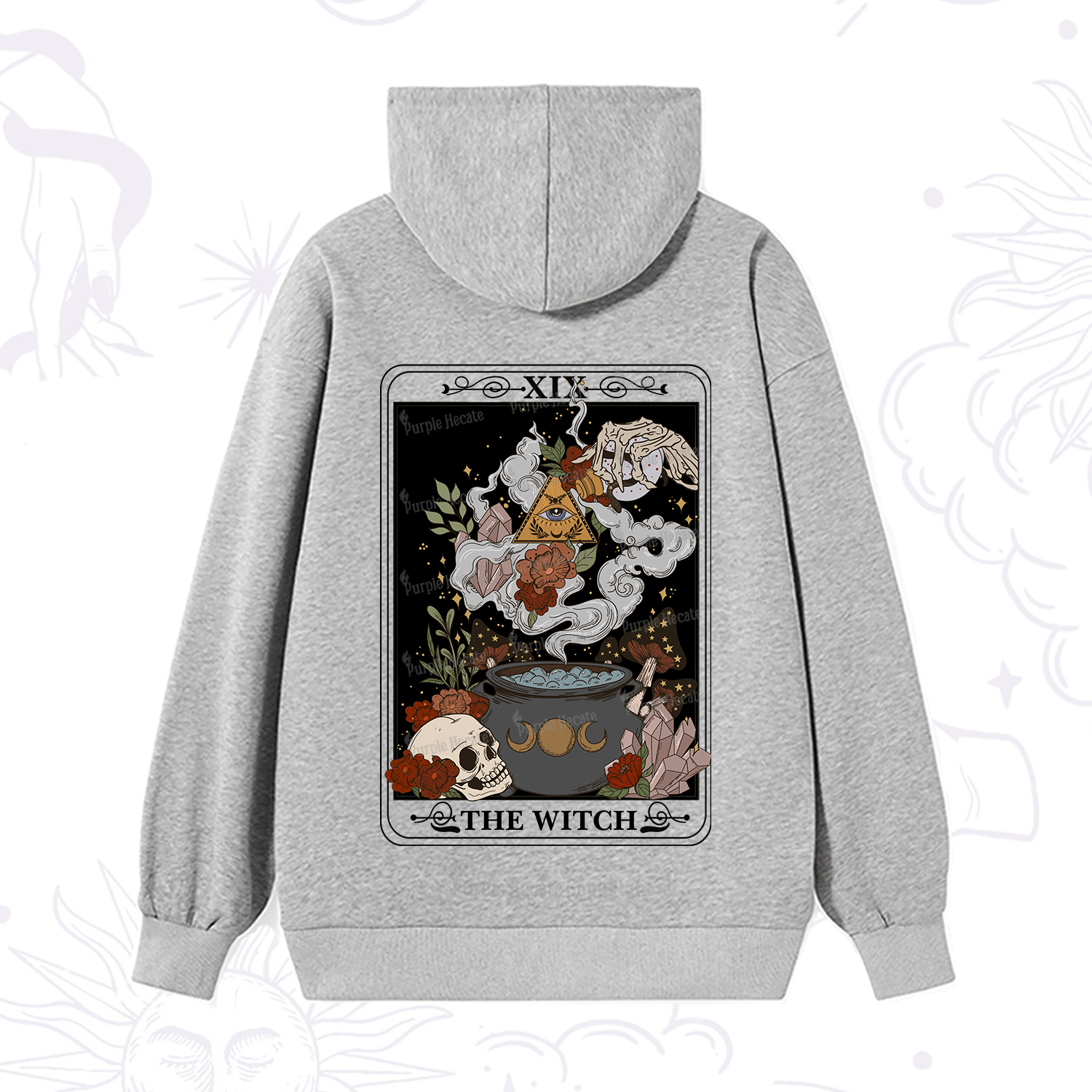 Purplehecate The Witch Tarot Hoodie