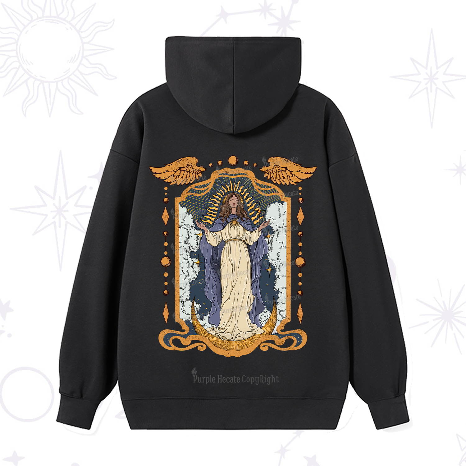Purplehecate Holy Guardian Hoodie